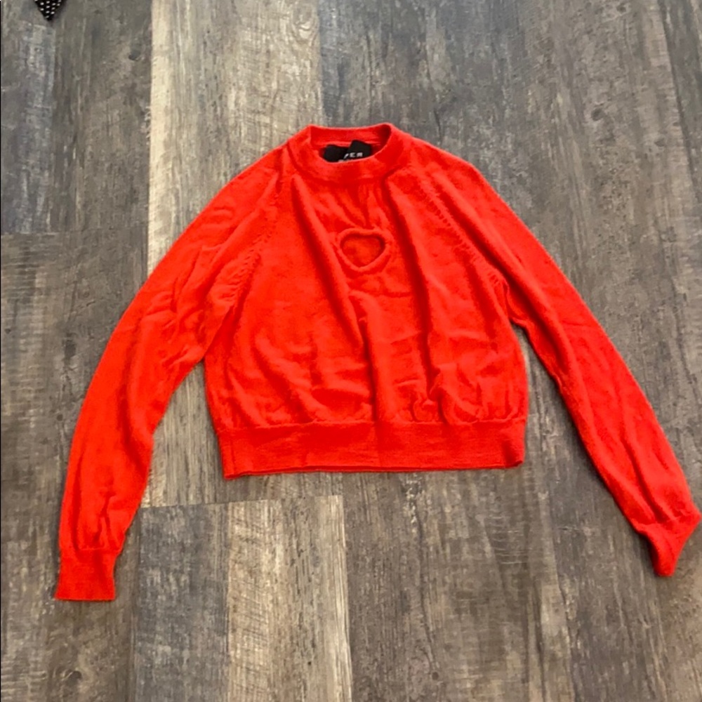 Paper London Amore Sweater Red